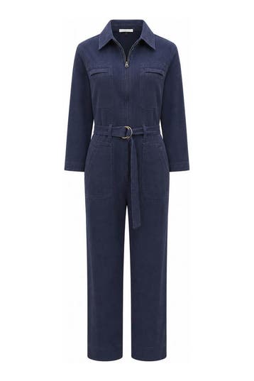 By Bar Jumpsuit in maat S Blauw, Kleding | Dames, By Bar, Verzenden, Zo goed als nieuw, Blauw