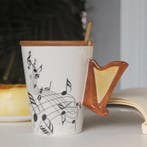 Keramiek mok Harp Groot (Muziek, Mokken), Ophalen of Verzenden, Nieuw