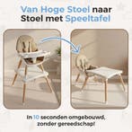ComfyKidz 5-in-1 Kinderstoel met Speeltafel | Nieuw in doos!, Kinderen en Baby's, Kinderstoelen, Verzenden, Nieuw, Meegroeistoel