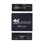DrPhone ARC4 HDMI Audio Extractor - CEC -4K@60HZ - HDMI naar, Verzenden, Nieuw