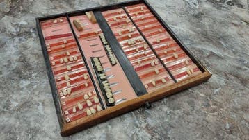 Medische apparatuur - Porselein, Hout