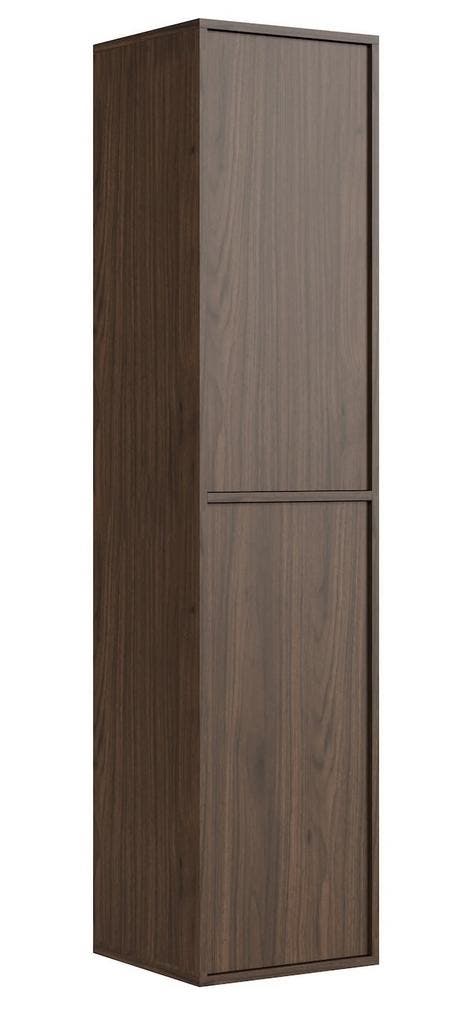 Badkamerkast Mali 38 x 33  x 160 cm - Walnoot Bruin, Huis en Inrichting, Badkamer | Badkamermeubels, Nieuw, (Half)hoge kast, Verzenden