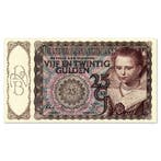 25 Gulden Prinsesje 1943 ZFr+, Postzegels en Munten, Bankbiljetten | Nederland, Verzenden