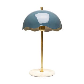 *WOONWINKEL* Kare Design Lia Midnight Tafellamp Goud Met Bla, Verzenden, Nieuw