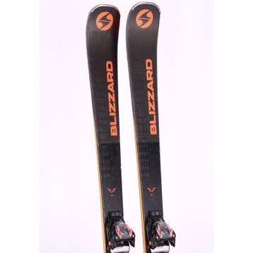 160 skis BLIZZARD FIREBIRD TI 2024, black/orange, grip walk, Verzenden, Gebruikt