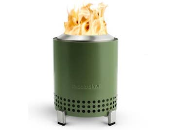 Veiling - Solo Stove Mesa Tafelvuurplaats Groen, Nieuw