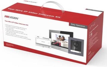 Hikvision DS-KIS702Y 2-draads Video intercom set, Ophalen of Verzenden, Nieuw