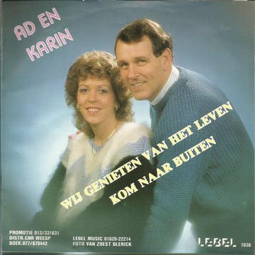 vinyl single 7 inch - Ad En Karin* - Wij Genieten Van Het..., Verzenden, Zo goed als nieuw, 7 inch, Nederlandstalig
