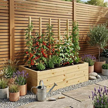 vidaXL Schuttingpalen 15 st Bruin 60 cm Massief grenenhout, Tuin en Terras, Verzenden, Nieuw
