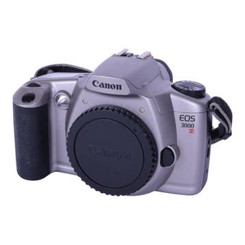 Canon EOS 3000N - Analoge Camera Body - 35mm - Zilver, Audio, Tv en Foto, Fotocamera's Analoog, Verzenden, Zo goed als nieuw
