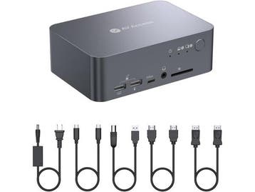 Veiling - AV Access Dual Monitor KVM Switch Dockingstation 4, Nieuw