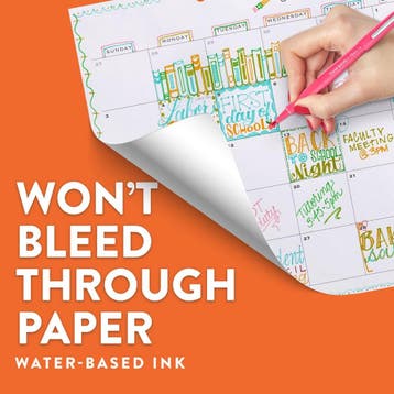 Paper Mate Flair-viltstiften | Medium punt (0,7 mm) | Blauwe, Ophalen of Verzenden, Zo goed als nieuw