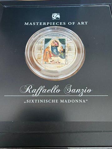 Cookeilanden. 20 Dollars 2009 Proof - Masterpieces of Art -