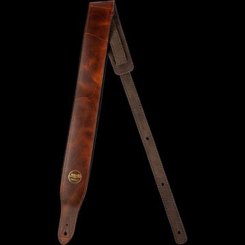 Jet Guitars SL-50 BN Leren Gitaarband - Bruin, Muziek en Instrumenten, Instrumenten | Toebehoren, Ophalen of Verzenden, Nieuw