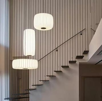 Japanse Wabi Sabi Kroonluchter – Moderne Zijde Nordic Hangla, Huis en Inrichting, Lampen | Kroonluchters, Verzenden, Nieuw