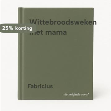 Wittebroodsweken met mama - Fabricius 9789025804565, Boeken, Verzenden, Gelezen, Fabricius