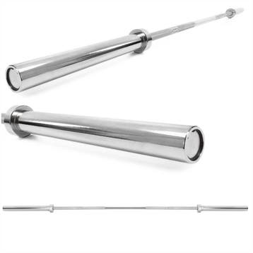 Actiget®  Halterstang | Barbell | Chroomstaal | 220 cm | 50, Ophalen of Verzenden, Nieuw