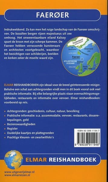 Faeroer / Elmar reishandboek 9789038911946 Elio Pelzers, Verzenden, Gelezen, Elio Pelzers