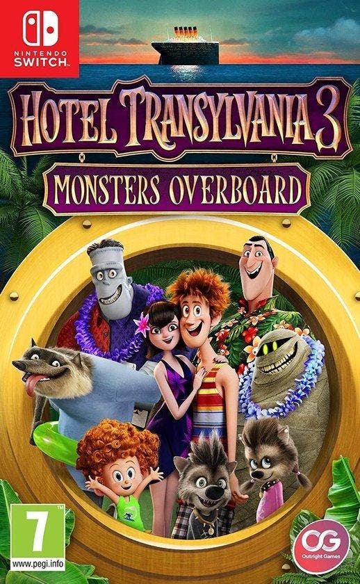 Switch Hotel Transylvania 3: Monsters Overboard, Spelcomputers en Games, Spelcomputers | Nintendo Switch, Zo goed als nieuw, Verzenden