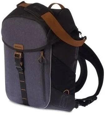 Fietsschoudertas Basil Miles Daypack 17 liter - Zwart / Grij, Verzenden, Nieuw
