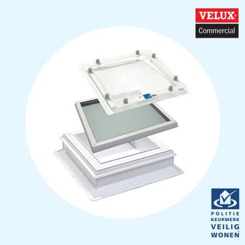 Velux Commercial lichtkoepel hybride, Verzenden, Nieuw, Glasplaat