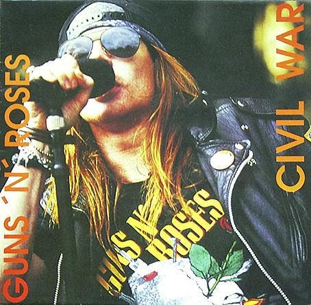 LP gebruikt - Guns N Roses - Civil War (Germany, 1992), Cd's en Dvd's, Vinyl | Rock, Zo goed als nieuw, Verzenden