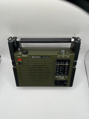 Sony - ICF-111B Sports 11 All-Weather Draagbare radio, Nieuw