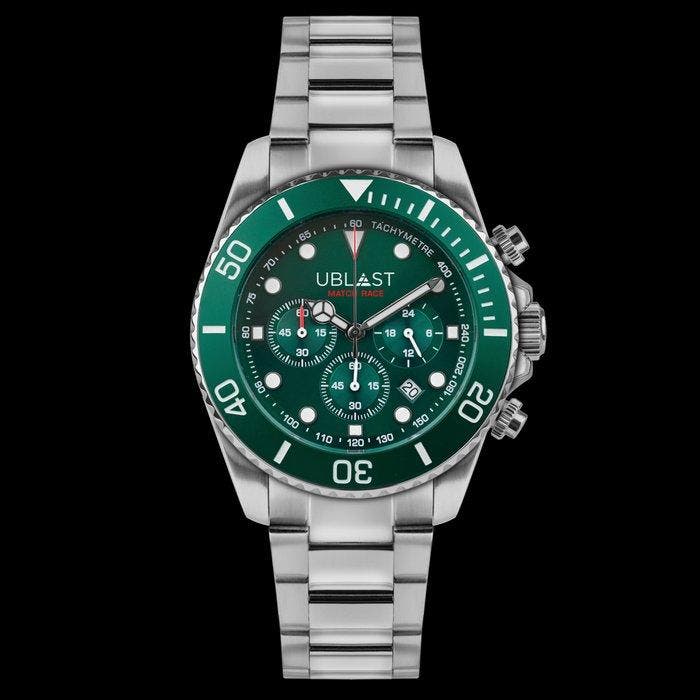 Ublast - Match Race Chronograph - UBMRC42GN - Heren - 2026, Sieraden, Tassen en Uiterlijk, Horloges | Heren