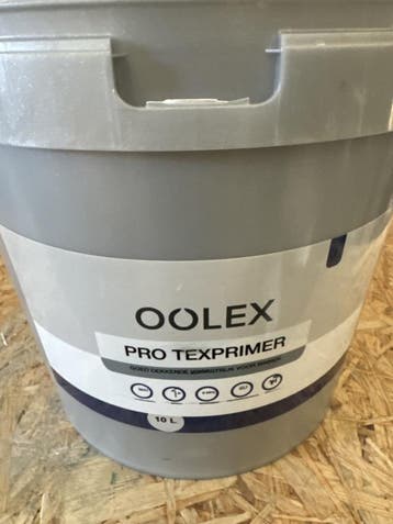 Oolex pro texprimer - licht grijs - 5 liter, 5 tot 10 liter, Nieuw, Ophalen of Verzenden, Verf