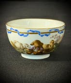Meissen - Beker - Porselein - Schäfer - Taferelen, Antiek en Kunst