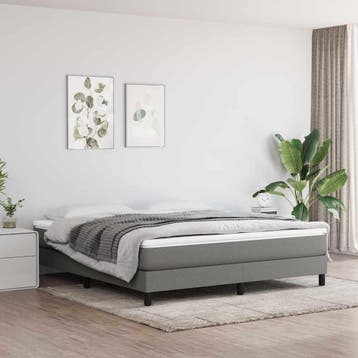 vidaXL Pocketveringmatras medium queen 152x203x20 cm stof, Verzenden, Nieuw