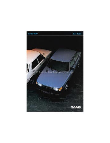 1983 SAAB 900 GL / GLS BROCHURE NEDERLANDS, Nieuw, Author