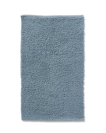 HEMA Badmat 50x85cm chenille ijsblauw, Verzenden, Nieuw