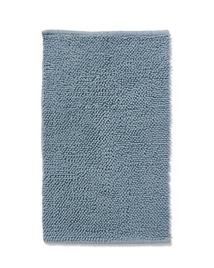 HEMA Badmat 50x85cm chenille ijsblauw, Huis en Inrichting, Badkamer | Badtextiel en Accessoires, Nieuw, Verzenden