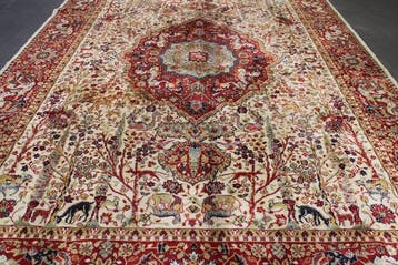 Tabriz - Vloerkleed - 345 cm - 245 cm, Nieuw