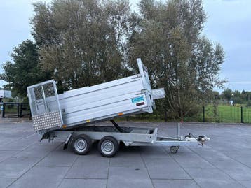 Twinn-Trailer ZGAN! 310 x 182 cm kiep/kantel Trailer! BJ2025, Ophalen, Zo goed als nieuw