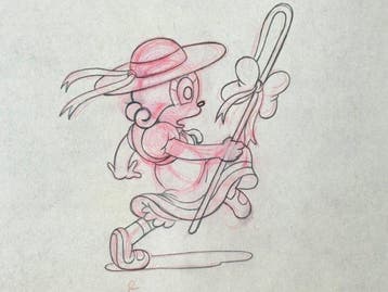 Columbia - originele animatietekening - The Little Lost, Nieuw in verpakking