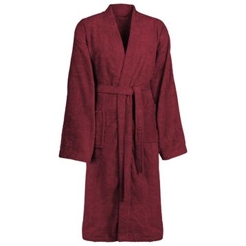 vidaXL Badjas KINN Rood XL Katoen, Verzenden, Nieuw