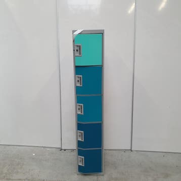 5-deurs Sono lockerkast - 181x35x50 cm, Ophalen of Verzenden, Nieuw