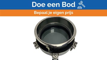 Bieden: SCM Stainless Steel Marine Porthole with, Ophalen of Verzenden, Nieuw, Kombuis en Sanitair, Zeilboot of Motorboot