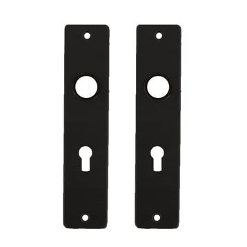 Kortschild 180x41 PC55 - alu/zwart, Verzenden, Nieuw