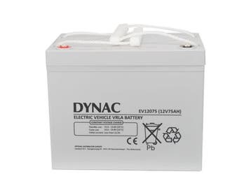 Dynac 75ah Agm accu, Verzenden, Nieuw, Universele onderdelen