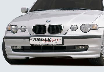 Rieger frontspoiler | 3er E46: 02.02- - Compact | stuk onges, Verzenden, Nieuw, BMW