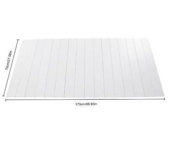 Opvouwbare Badkuiphoes 75x170 cm – Waterdichte Badplank, Verzenden, Nieuw