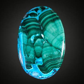 Geen minimumprijs – 81 ct Prachtige Chrysocolla Malachiet