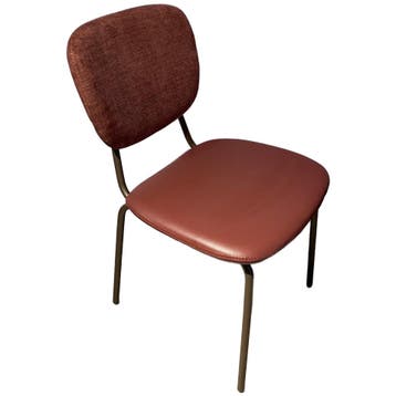 bert plantagie Set Van 3 Eetkamerstoelen + 1 Eetkamerbank, Huis en Inrichting, Ophalen of Verzenden, Zo goed als nieuw, Rood, Vier