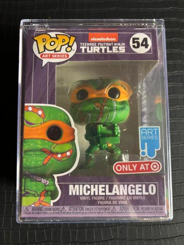 Ninja Turtles Funko Pop - Michelangelo (54), Verzamelen, Ophalen of Verzenden, Nieuw, Tv, Actiefiguur of Pop