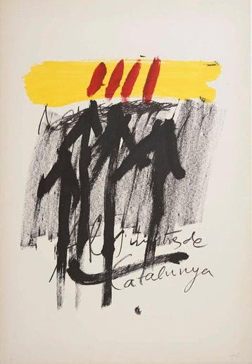 Antoni Tapies (1923-2012) - Als mestres de Catalunya
