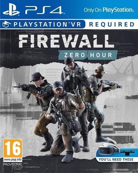 Firewall Zero Hour (PSVR Only) PS4 Morgen in huis!, Spelcomputers en Games, Games | Sony PlayStation 4, 1 speler, Zo goed als nieuw