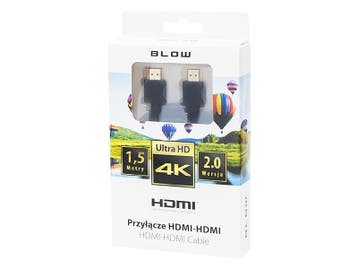 HDMI naar HDMI Kabel 4K V2.0 - 1.5M Zwart, Audio, Tv en Foto, Audiokabels en Televisiekabels, Ophalen of Verzenden, Nieuw, Minder dan 2 meter